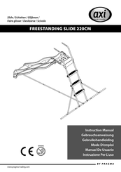 Pragma axi FREESTANDING SLIDE 220CM Instruction Manual