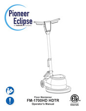 Amano Pioneer Eclipse FM-1700HD HDTR Operator's Manual
