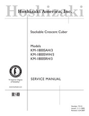 Hoshizaki KM-1800SAH3 Service Manual