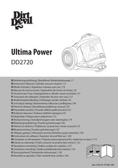 Dirt Devil Ultima Power DD2720 Instruction Manual