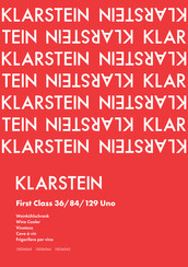 Klarstein First Class 129 Uno Manual