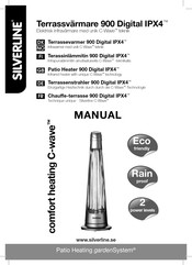 Silverline comfort heating C-wave 900 Digital IPX4 Manual