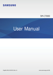 Samsung SM-C7000 User Manual