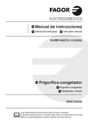 Fagor 3FAC-8425X Instruction Manual