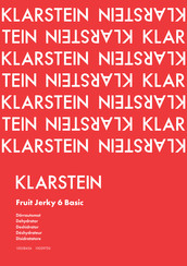 Klarstein Fruit Jerky 6 Basic Manual