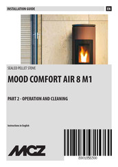 MCZ MOOD COMFORT AIR 8 M1 Installation Manual
