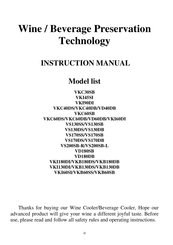 Award VKC60DS Instruction Manual