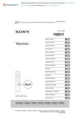 Sony Bravia 55XH92 Series Reference Manual