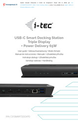 i-tec C31SMARTDOCKPDIT User Manual
