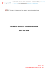 Dahua IPC-HFW4431D-AS Quick Start Manual