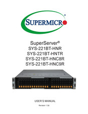 Supermicro SuperServer SYS-221BT-HNR User Manual
