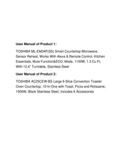 Toshiba ML-EM34PSS Instruction Manual