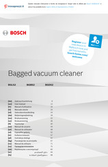 Bosch BGBS2LB1 User Manual