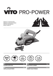 VITO PRO-POWER PL600W Instruction Manual