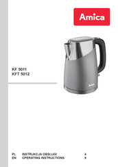 Amica KF 5011 Operating Instructions Manual