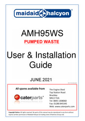 Maidaid Halcyon AMH95WSD User's Installation Manual