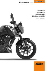 KTM 2013 200 DUKE Repair Manual
