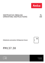 Amica FM137.3X Operating Instructions Manual