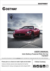 Costway TQ10037 User Manual