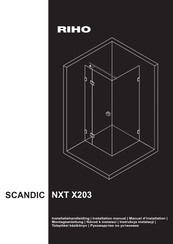 RIHO SCANDIC NXT X203 Installation Manual