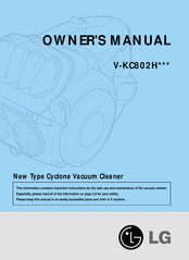 LG V-KC802H Series Owner's Manual
