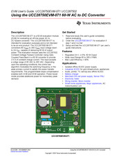 Texas Instruments UCC287502 User Manual