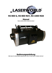 Laserworld RS 1000 RGB Manual