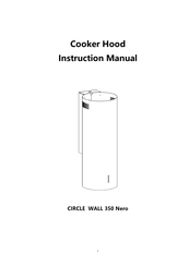 ELICA CIRCLE WALL 350 Nero Instruction Manual