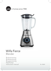 Wilfa Fierce BL-1800S Instruction Manual