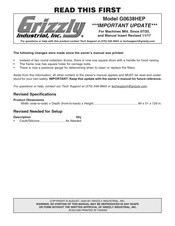 Grizzly G0638HEP Manual