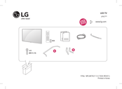 LG 43UF673Y-TK Owner's Manual