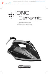 Termozeta IONO CERAMIC Instruction Manual