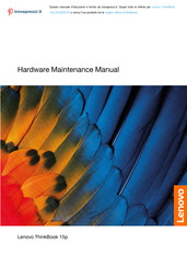Lenovo ThinkBook 15p IMH Hardware Maintenance Manual