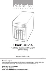 Addonics Technologies HDUS5SNDX User Manual