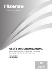 Hisense WF3M841BWI User's Operation Manual