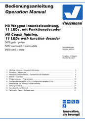 Viessmann 5076 Operation Manual
