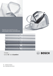 Bosch VarioComfort 6 Series Operating Instructions Manual