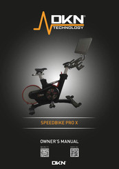 DKN technology SPEEDBIKE PRO X Owner's Manual