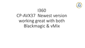 i360 CP-AVX37 Manual