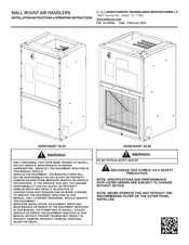 Daikin AWST36LU14 AA Series Installation Instructions Manual