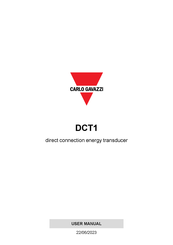 CARLO GAVAZZI DCT1 User Manual