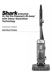 Shark STRATOS XL Pet Pro Powered Lift-Away AZ913ANZ Series Instructions Manual