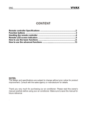Vivax RG10N2 (D2S) Manual