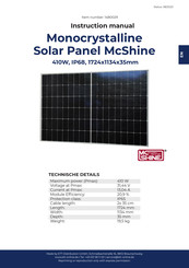 McShine 1480029 Instruction Manual