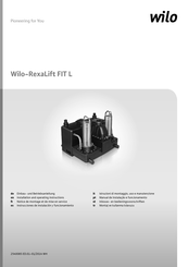 Wilo RexaLift FIT L2 Installation And Operating Instructions Manual