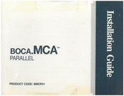 Boca BocA.MCA PARALLEL BMCP01 Instruction Manual