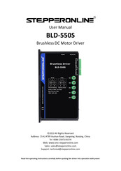 StepperOnline BLD-550S User Manual