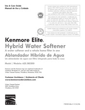 Kenmore 625.385200 Use & Care Manual