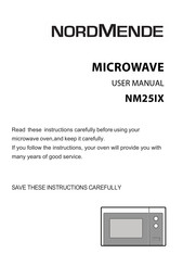 Nordmende NM25IX User Manual