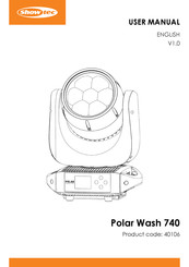 SHOWTEC Polar Wash 740 User Manual